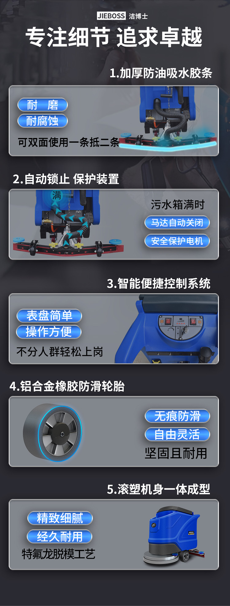 潔博士手推式電動(dòng)洗地機550X 潔博士手推式電動(dòng)洗地機550X