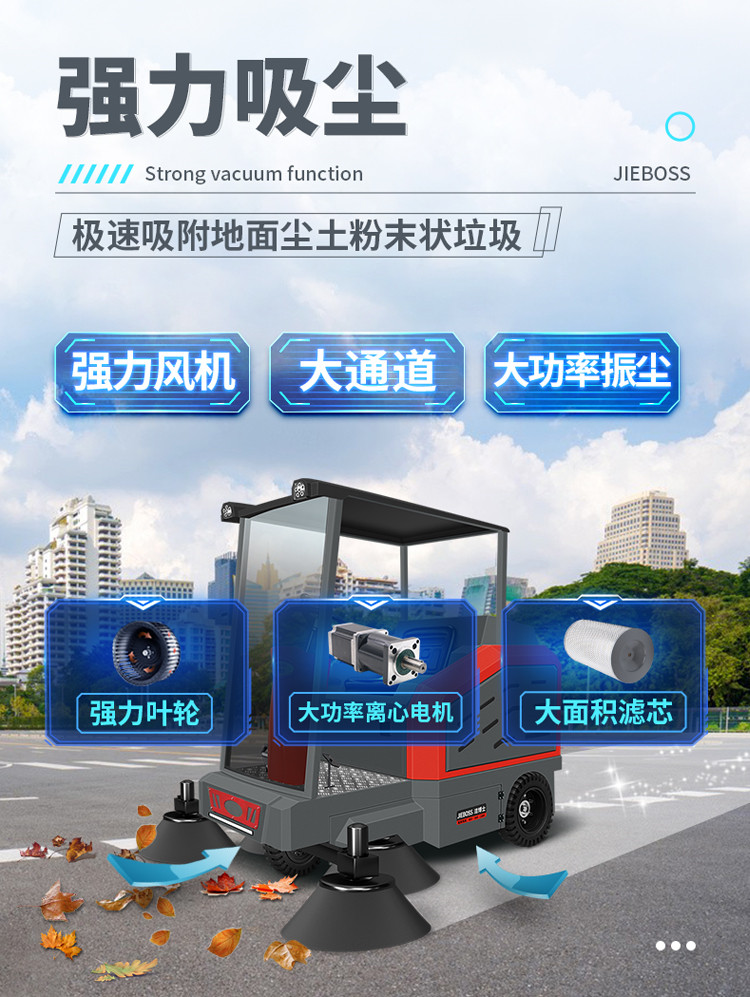 半封閉電動(dòng)掃地車(chē)1950 半封閉電動(dòng)掃地車(chē)1950